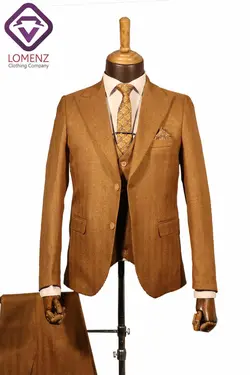 کت و شلوار و جلیقه Golden Plus لومنز کد 001