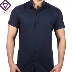 پیراهن آستین کوتاه LINEN کد 02