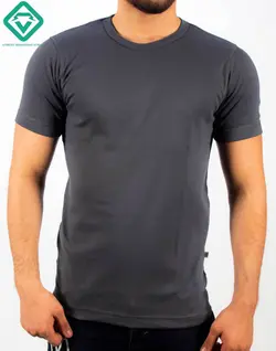 تیشرت تام تیلور کوتاه کد 005 طوسی پر رنگ