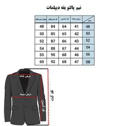 نیم پالتو یقه دیپلمات لومنز طوسی