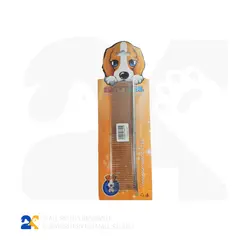 شانه گره باز کن استیل 4 سانتی سگ و گربه مدلYL240 کد 8617