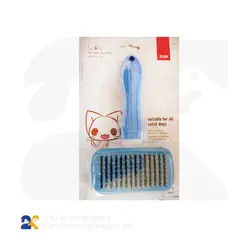 برس پلاستیکی به همراه دکمه تخلیه مدل ژینا کد 8654