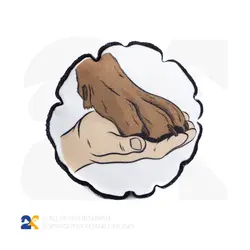 اسباب بازی سگ و گربه پت مارک مدل دایره با الیاف گیاهی