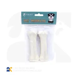 تشویقی سگ فور پت مدل استخوان کوچک فلوراید وزن 70 گرم