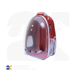 کوله حمل و نقل فضایی سگ و گربه تمام طلق مدلYL219 کد 8548