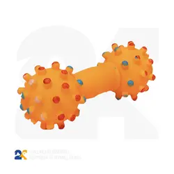 اسباب بازی دندانی سگ مدل دمبل بزرگ کد YL017