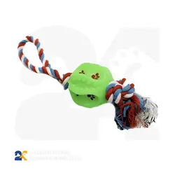 اسباب بازی سگ و گربه طرح توپ و طناب مدل پنجه سایز بزرگ
