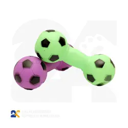 اسباب بازی دندانی سگ دمبل لاتکسی مدل توپ کد YL025