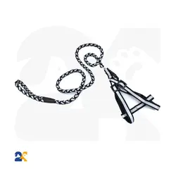 قلاده تنی سگ با لیش شبرنگ مدل 3242