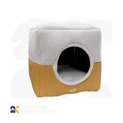 جای خواب دوکاره سگ و گربه مدل دورنگ کد3302