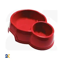 ظرف غذای سگ و گربه دوقلو کد 1040