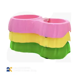 ظرف دوقلو بطری خور سگ و گربه مدل X63