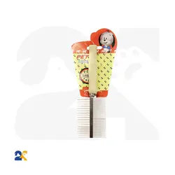 شانه گره باز کن دو طرفه سگ و گربه مدل 6589