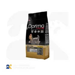 غذای سگ بالغ نژاد کوچک اپتیما با طعم مرغ و سیب زمینی وزن 2 کیلو