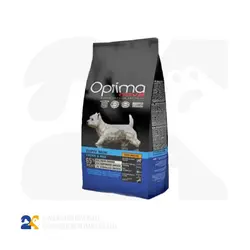 غذای خشک پاپی نژاد کوچک اپتیما مرغ و برنج وزن 2 کیلو