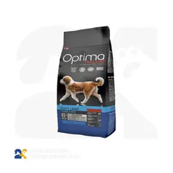 غذای خشک پاپی نژاد بزرگ اپتیما مرغ و برنج وزن 2 کیلو