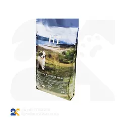 غذای خشک سگ پاپی و جونیور نژاد بزرگHT مرغ و بوقلمون وزن 3 کیلوگرم