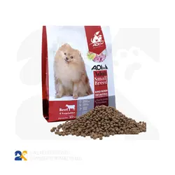 غذای خشک سگ بالغ نژاد کوچک آدی داگ با طعم گوشت گوساله و سبزیجات وزن 1 کیلوگرم