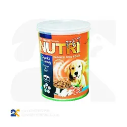 کنسرو غذای سگ نوتری پت مدل Chicken&Beef وزن 425 گرم