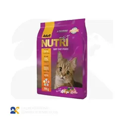 غذای خشک پروبیوتیک گربه نوتری پت مدل Adult وزن 10 کیلوگرم