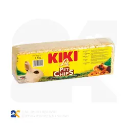 بستر ورقه چوب جوندگان kiki وزن ۱ کیلوگرم