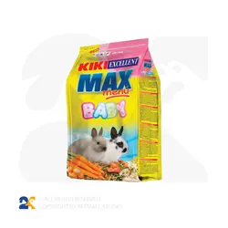 خوراك پلت كامل مخصوص بچه خرگوش مدل Max Menu برند KIKI مدل4661
