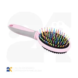 برس دو طرفه سیم رنگی سگ و گربه مدل YL110