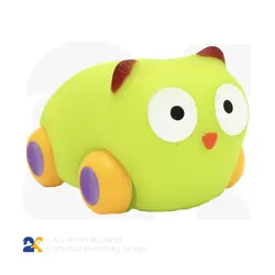 اسباب بازی سگ و گربه مدل حیوانات لاتکسی کد 8428