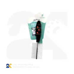 شانه گره باز کن دو طرفه سگ و گربه مدل 8243