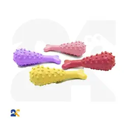 اسباب بازی دندانی سگ مدل ران مرغ TOY3