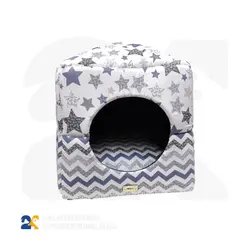 جای خواب دوکاره سگ و گربه مدل پرچم کد3372