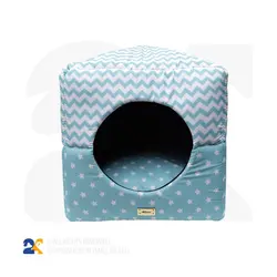 جای خواب دوکاره سگ و گربه مدل پرچم کد3373