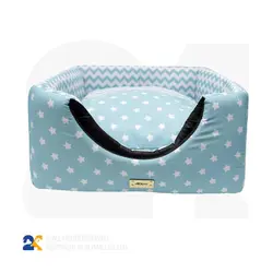 جای خواب دوکاره سگ و گربه مدل پرچم کد3373