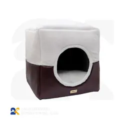 جای خواب دوکاره سگ و گربه مدل دورنگ کد3295