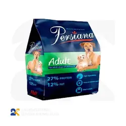 غذا خشک سگ پرشیانا مناسب نژاد کوچک و متوسط وزن 8 کیلوگرم