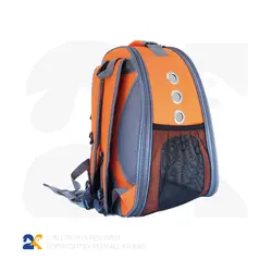 کوله حمل و نقل فضایی سگ و گربه تمام طلق مدلsl3کد 8430