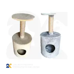 باکس اسکرچر گربه دارای جای خواب