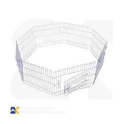 پارک بازی 8ضلعی سگ مدل S15 سایز 60*60