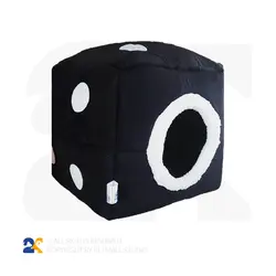 جای خواب دوکاره کم جا سگ و گربه مدل تاس مشکی کد