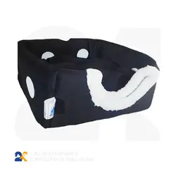 جای خواب دوکاره کم جا سگ و گربه مدل تاس مشکی کد