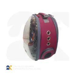 کوله حمل سگ و گربه پارک دار سایز متوسط کد 8904