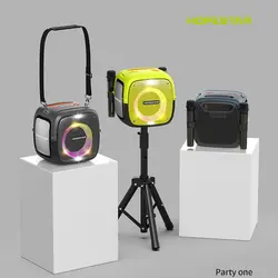 اسپیکر بلوتوثی هوپ استار ، مدل PARTY ONE به همراه پایه نگهدارنده اسپیکر