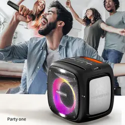 اسپیکر بلوتوثی هوپ استار ، مدل PARTY ONE به همراه پایه نگهدارنده اسپیکر