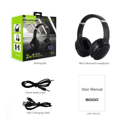 هدفون بلوتوثی سودو مدل MH13