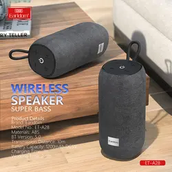 اسپیکر بلوتوثی ارلدام مدل A28 با قابلیت پخش صدای 360 درجه