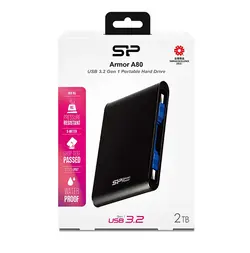 هارد اکسترنال 2 ترابایت سیلیکون پاور مدل Armor A80