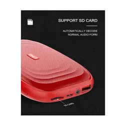 اسپیکر بلوتوثی قابل حمل الدینیو مدل BTS11