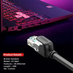 کابل شبکه ارلدام مدل ET-NW1 با طول 10 متر