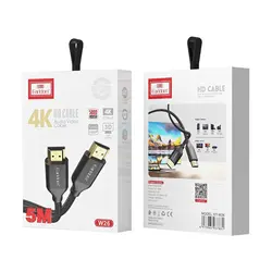 کابل دو سر HDMI ارلدام مدل ET-W26 به طول 5 متر