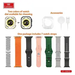 ساعت هوشمند ارلدام مدل ET-SW12 با قابلیت شارژ وایرلس
